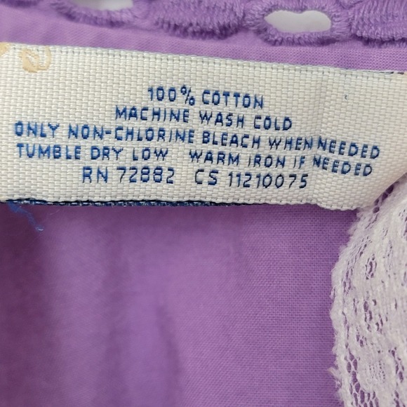 Vintage Y2K Babydoll Tank Top Large Button Front Coquette Fairy Grunge Soft Girl - Picture 8 of 11